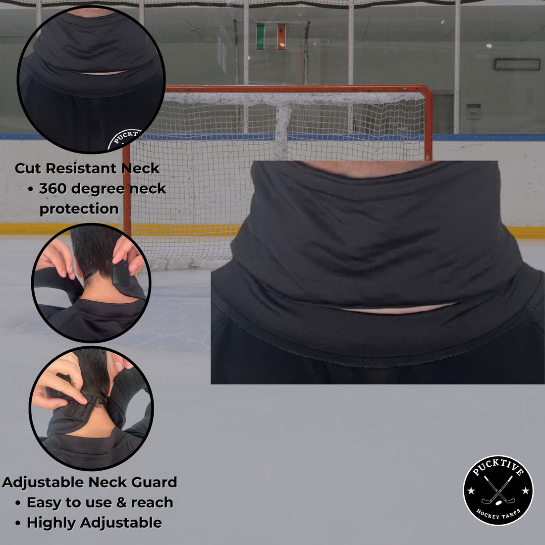 A2 Base Cut Resistant Neck Guard