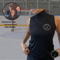 Specifications page for Women’s Pro A7 cut-resistant hockey tank top showing material, fit, and protection details.